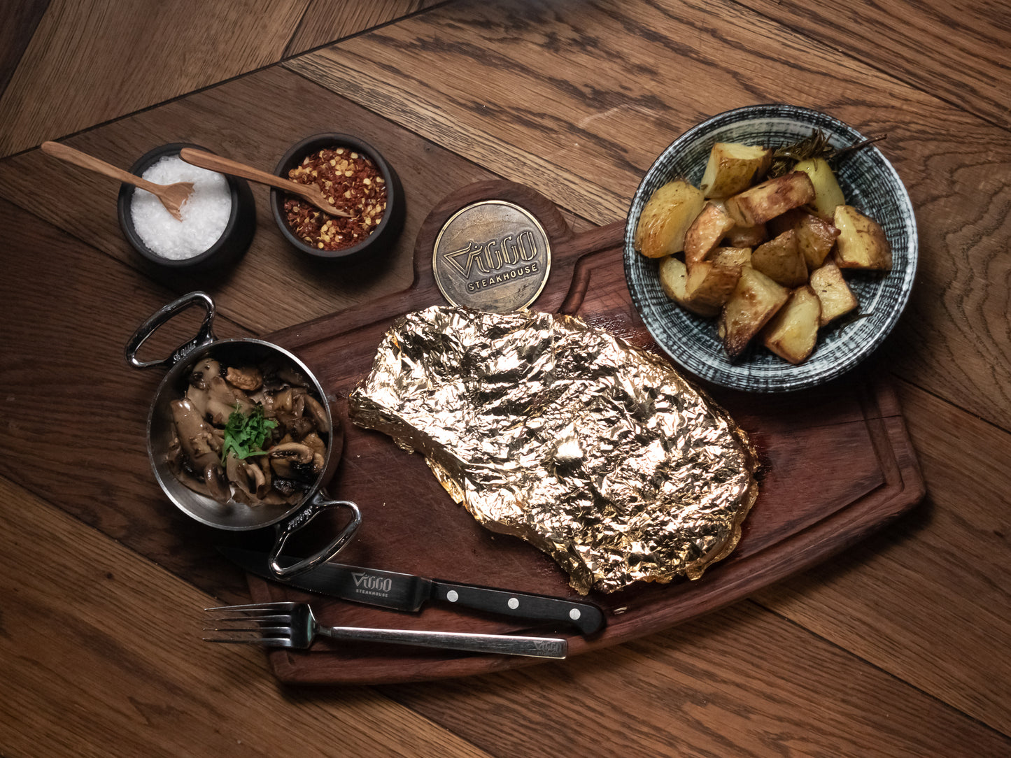 24K Rib-Eye Steak 'Creekstone' 300g