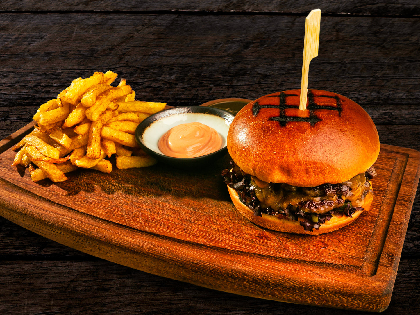 The Traditional Burger 480g