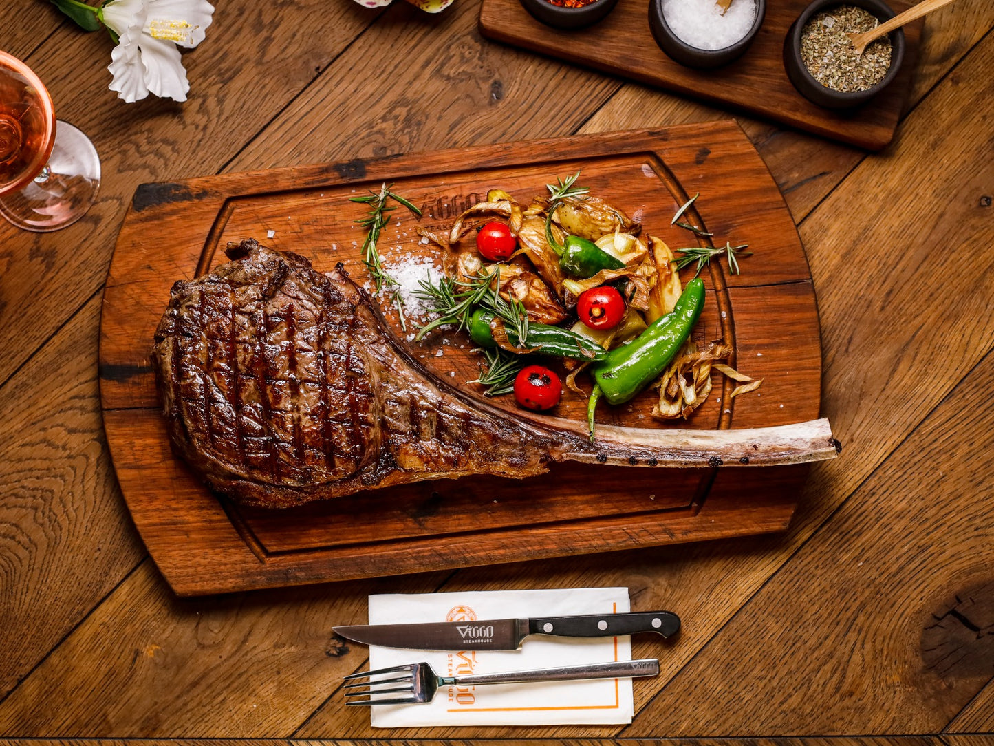 Black Angus Tomahawk Steak 'Creekstone' 1.2 kg