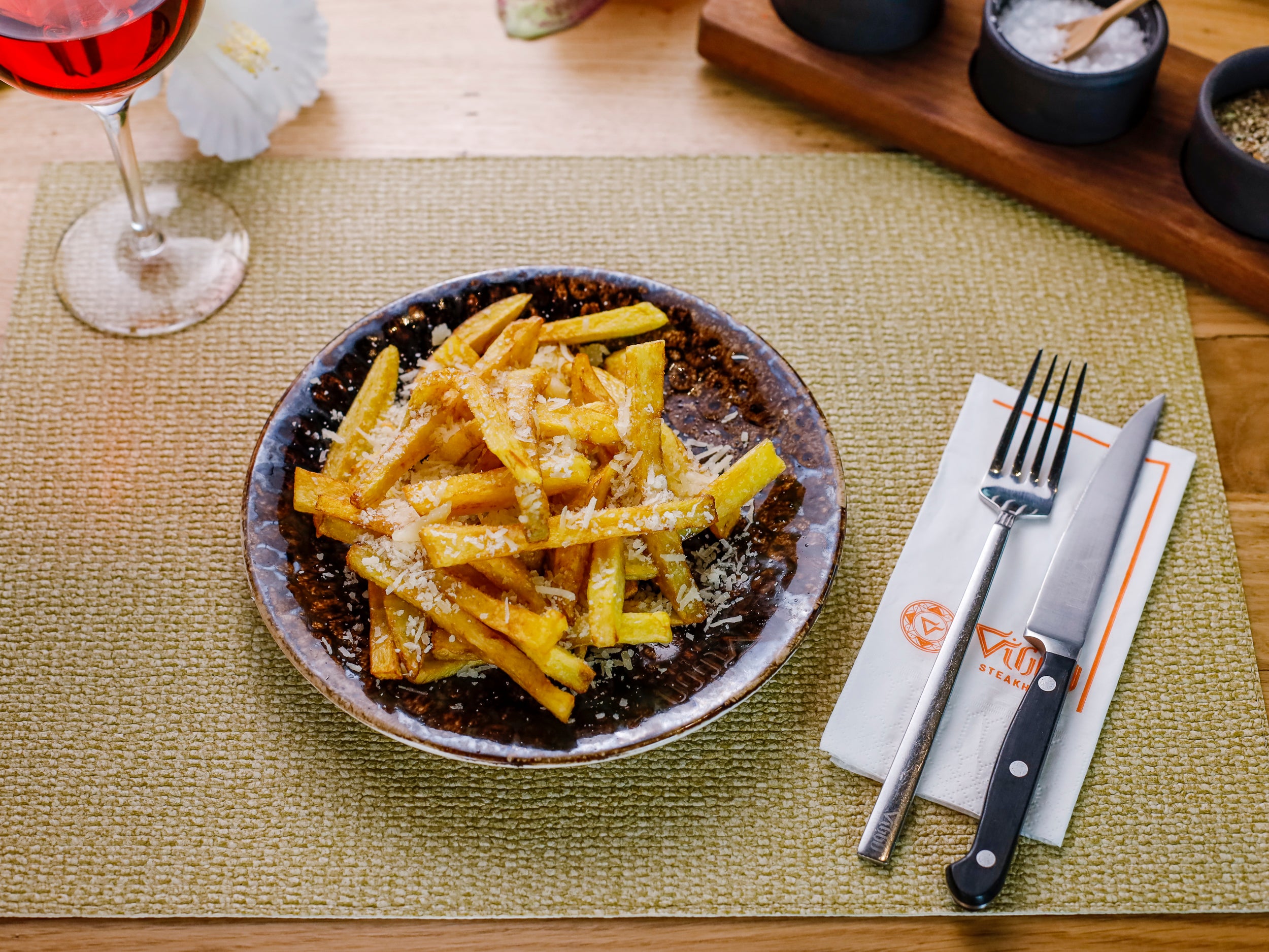 Parmigiano Reggiano Truffle Fries 160g VIGGO STEAKHOUSE