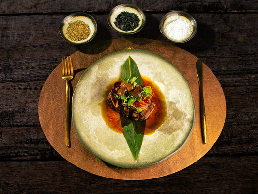 Beef tenderloin with foie gras and truffle sauce 300g