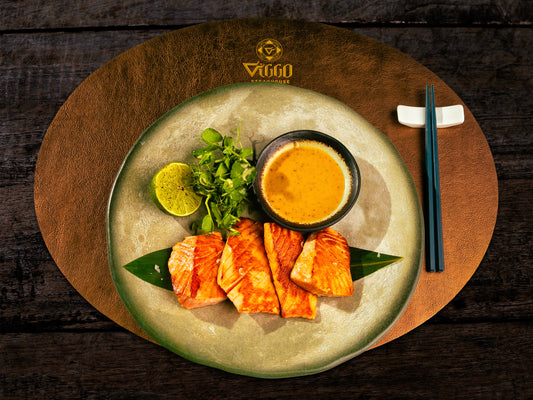 Salmon tepaniaki si microplante 200g