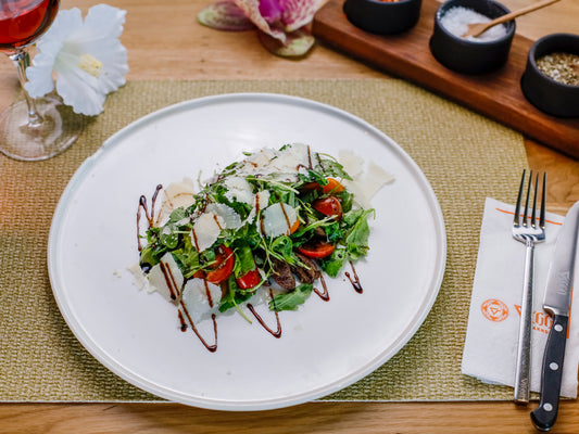 Beef Tagliata with Rocket and Parmigiano Reggiano 250g