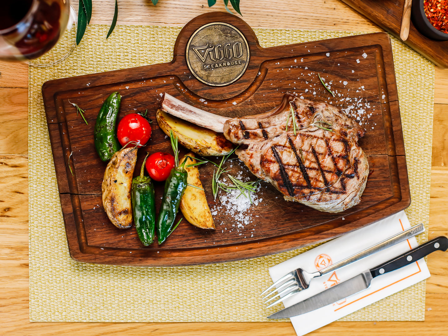 Grilled Veal Chop 350g